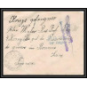 Lettre 1 2895 Prisonniers de Guerre Kriegsgefangenen war 1914/1918 censuré kerprich hemmersdorf p Roanne Loire 1917