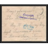 Lettre 1 2897 Prisonniers de Guerre Kriegsgefangenen war 1914/1918 censuré kerprich hemmersdorf p Roanne Loire 1917