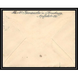 Lettre 1 2902 Prisonniers de Guerre Kriegsgefangenen war 1914/1918 censuré Strasbourg p Roanne Loire 1916