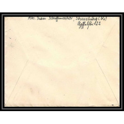 Lettre 1 2907 Prisonniers de Guerre Kriegsgefangenen war 1914/1918 censuré Strasbourg p Roanne Loire 1916
