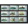 357i - Fujeira MNH ** Mi N° 234 / 242 A history of seafaring bateau (bateaux ship ships) bord de feuille cote 12 euros