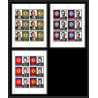 358 - Ras Al Khaima MNH ** Mi N° 226 / 228 A human rights Kennedy Lincoln Luther king feuilles sheets