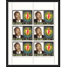 358 - Ras Al Khaima MNH ** Mi N° 226 / 228 A human rights Kennedy Lincoln Luther king feuilles sheets