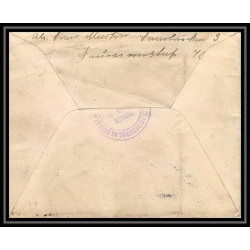 Lettre 1 2947 Prisonniers de Guerre Kriegsgefangenen war 1914/1918 censuré Saarbrucken 3 p Neuilly-lès-Dijon 1917