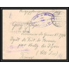 Lettre 1 2948 Prisonniers de Guerre Kriegsgefangenen war 1914/1918 censuré Strasbourg p Neuilly-lès-Dijon 1917