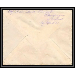 Lettre 1 2957 Prisonniers de Guerre Kriegsgefangenen war 1914/1918 censuré Mettlach p Romans Drome 1917