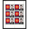 358 - Ras Al Khaima MNH ** Mi N° 226 / 228 A human rights Kennedy Lincoln Luther king feuilles sheets