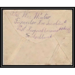 Lettre 1 2982 Prisonniers de Guerre Kriegsgefangenen war 1914/1918 censuré kerprichhemmersdorf La Rochelle Charente 1917