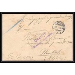 Lettre 1 2999 Prisonniers de Guerre Kriegsgefangenen war 1914/1918 censuré leberau p algérie 1916