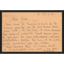 Lettre 2632 Prisonniers de Guerre Kriegsgefangenen war 1939/1945 Stalag 13A Camp 2392 D47