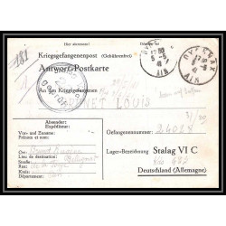 Lettre 2678 Prisonniers de Guerre Kriegsgefangenen war 1939/1945 Stalag 5 - 26