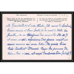 Lettre 2684 Prisonniers de Guerre Kriegsgefangenen war 1939/1945 Stalag 3A 65 Camp 863B 