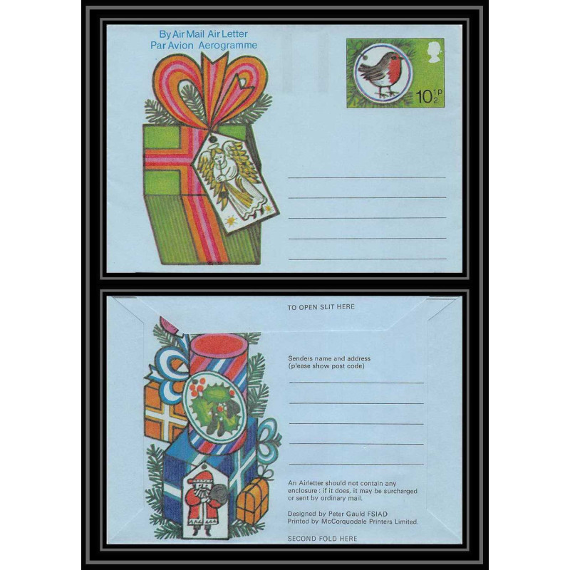 0560 Grande bretagne Great Britain Entier Entier postal Stationery Zérogramme oiseaux (bird birds oiseau)