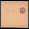 0622 Argentine (Argentina) Entier Entier postal Stationery faja postal impressos Neuf Marron