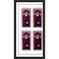 360a Fujeira MNH ** Mi N° 495 / 504 B Non dentelé imperf personalities from german history cote 60 euros bloc 4