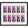 360d Fujeira MNH ** Mi N° 495 / 504 B Non dentelé imperf personalities from german history cote 150 feuilles sheets