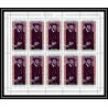 361 Fujeira MNH ** Mi N° 495 / 504 A personalities from german history bismarck heuss brandt adenauer feuilles sheets