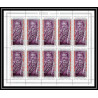 361 Fujeira MNH ** Mi N° 495 / 504 A personalities from german history bismarck heuss brandt adenauer feuilles sheets