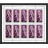 361 Fujeira MNH ** Mi N° 495 / 504 A personalities from german history bismarck heuss brandt adenauer feuilles sheets