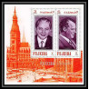 362 - Fujeira MNH ** Mi Blocs N° B 25 A + C 25 A personalities from german history Hindenburg von Bismarck kissinger 