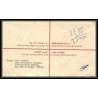 1889/ Inde (India) Entier Stationery Enveloppe (cover) registered letter 1987 Suisse (Swiss) 