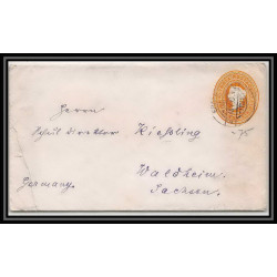 1906/ Inde (India) Entier Stationery Enveloppe (cover) N°3 victoria pour Allemagne germany 1903