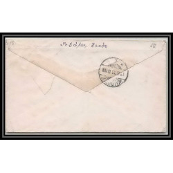 1906/ Inde (India) Entier Stationery Enveloppe (cover) N°3 victoria pour Allemagne germany 1903