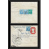 1943/ Inde (India) Entier Stationery Enveloppe (cover) N°21 registered 1957