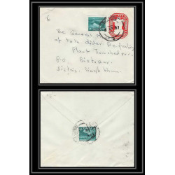 1944/ Inde (India) Entier Stationery Enveloppe (cover) N°21