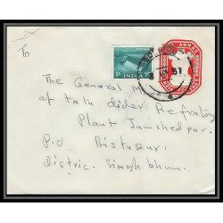 1944/ Inde (India) Entier Stationery Enveloppe (cover) N°21