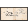 2004/ Japon (Japan) Entier Stationery Enveloppe (cover) 1 sen blue type 1873