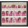 363c Fujeira MNH ** Mi N° 475 / 484 B English Royalty history non dentelé (Imperf) churchill henri 7 Bloc 4 cote 44