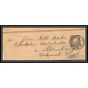 2177/ Allemagne bayern (germany) Entier Stationery Bande pour journal newspapers wrapper E3 1900