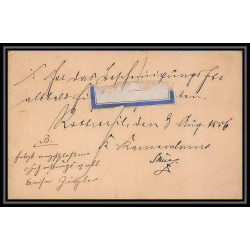 2185/ Allemagne (germany) wurttemberg Entier Stationery Carte postale (postcard) N°24 Rottweil pour neukirch 1886