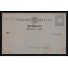 2191/ Allemagne bayern (germany) Entier Stationery Carte postale (postcard) N°8