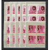 363i - Fujeira MNH ** Mi N° 475 / 484 A English Royalty history churchill king henri 7 queen elisabeth cote 44 bloc 4 