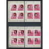 363i - Fujeira MNH ** Mi N° 475 / 484 A English Royalty history churchill king henri 7 queen elisabeth cote 44 bloc 4 