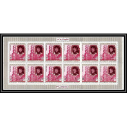 363l - Fujeira MNH ** Mi N° 483 A/B H. WILSON non dentelé (Imperf) feuilles sheets