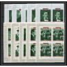 364a Fujeira MNH ** Mi N° 485 / 494 A personalities from american history espace space kennedy armstrong lincoln bloc 4