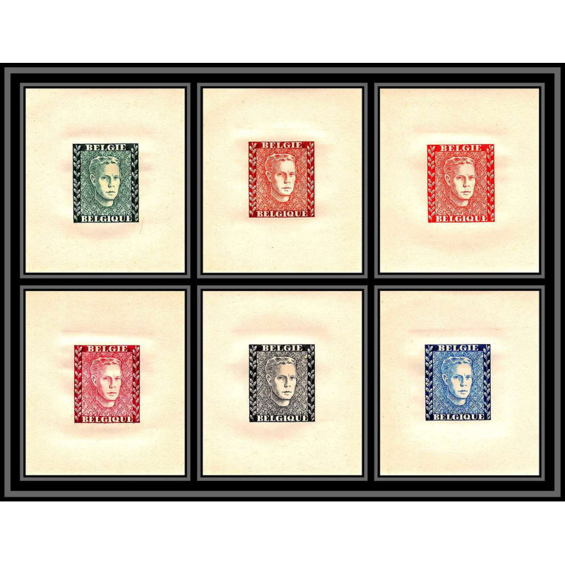2646 Prins Karel/Prince Charles + certificat authenticité 1947 complet Epreuve d'artiste artist proof belgique belgie