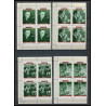364a Fujeira MNH ** Mi N° 485 / 494 A personalities from american history espace space kennedy armstrong lincoln bloc 4