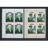 364a Fujeira MNH ** Mi N° 485 / 494 A personalities from american history espace space kennedy armstrong lincoln bloc 4