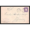 3907/ Chili (chile) Entier Stationery Enveloppe (cover) N°1 tocopilla pour valparaiso 1898