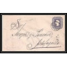 3908/ Chili (chile) Entier Stationery Enveloppe (cover) N°1 tome pour antofagasta 1890