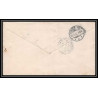 3916/ Chili (chile) Entier Stationery Enveloppe (cover) N°6 angol pour uetersen allemagne (germany) 1897