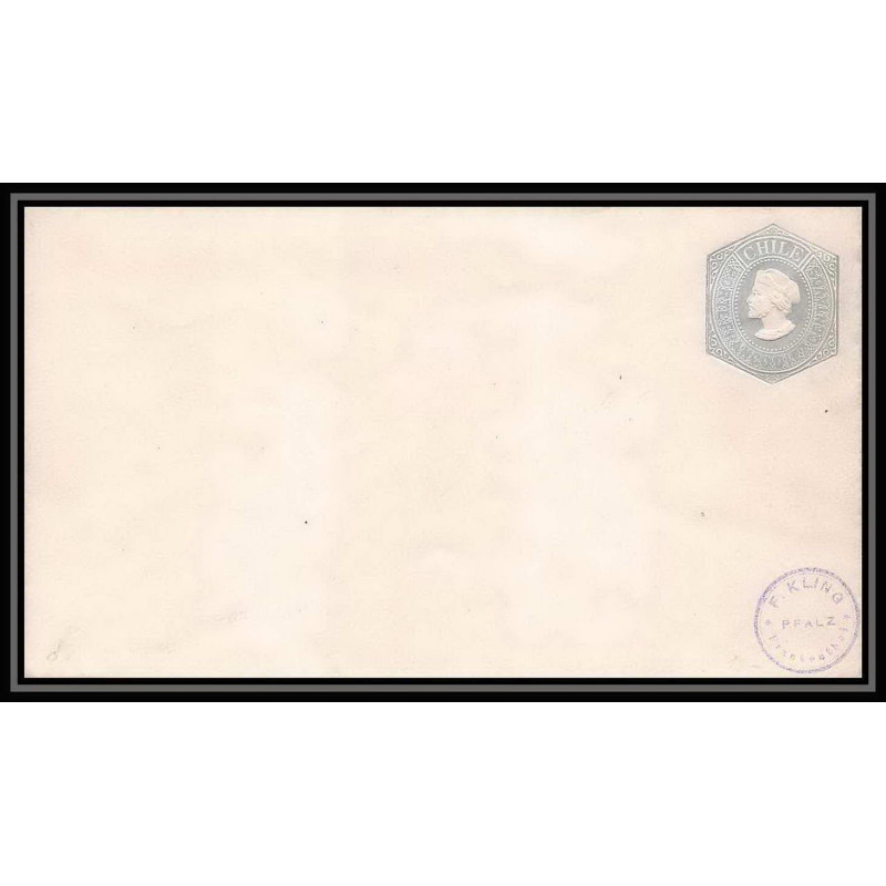 3918/ Chili (chile) Entier Stationery Enveloppe (cover) N°6 neuf (mint) tb 