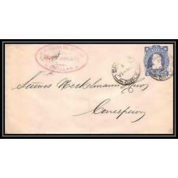 3929/ Chili (chile) Entier Stationery Enveloppe (cover) N°15 1903