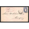 3929/ Chili (chile) Entier Stationery Enveloppe (cover) N°15 1903