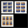 366 - Ras Al Khaima MNH ** Mi N° 15 / 17 A Winston Churchill Roosevelt feuilles sheets
