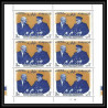 366 - Ras Al Khaima MNH ** Mi N° 15 / 17 A Winston Churchill Roosevelt feuilles sheets